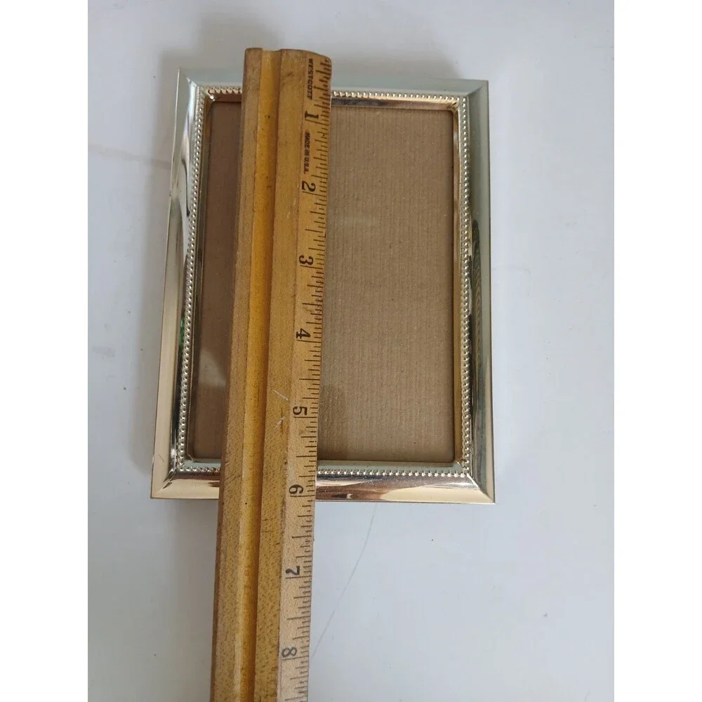 Hudson Hill  Sleek  Silver Tone  Metal Photo Frame High End Look
